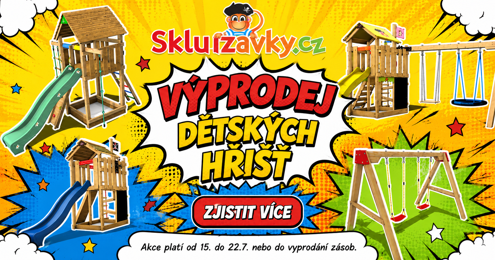 Akční nabídka hřišť