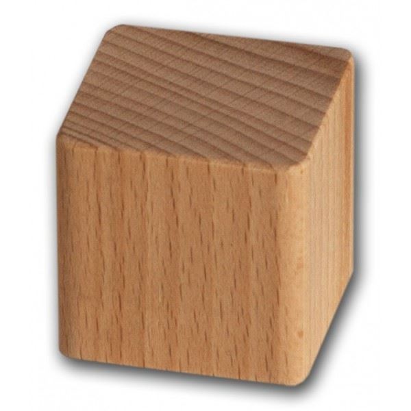 Dřevěná kostka 33x33x33mm