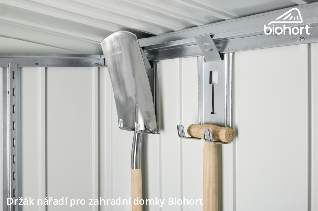 Biohort Zahradní domek AVANTGARDE A4, tmavě šedá metalíza Biohort Zahradní domek AVANTGARDE A4, tmavě šedá metalíza