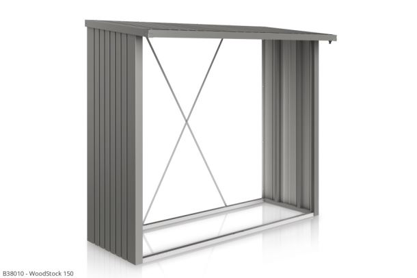 Biohort Přístavek WoodStock® 150, šedý křemen metalíza