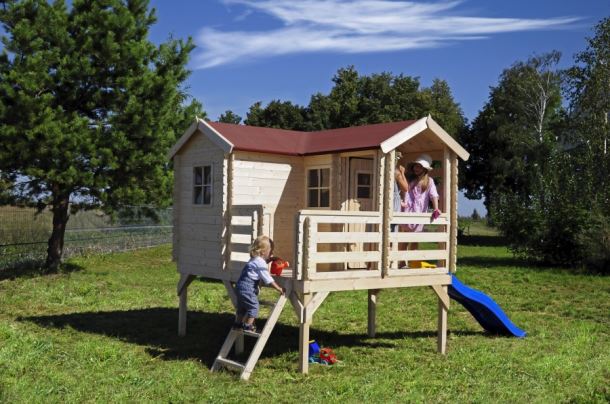 Dětský dřevěný domek M508