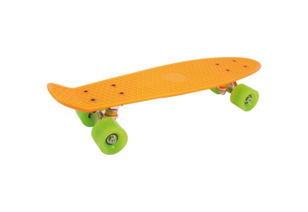 Skateboard Neon oranžový