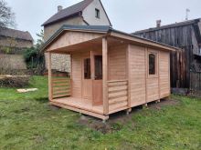 Zahradní domek HEROLD A3333 Premium s terasou (10,6 + 3,5 m2) (4)