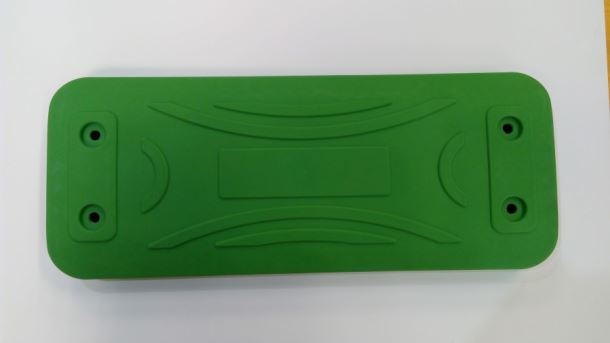 Houpačkový sedák - LUX limetková zelená