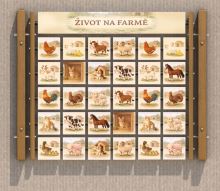 Monkeys Edukační panel Pexeso - Život na farmě (1)