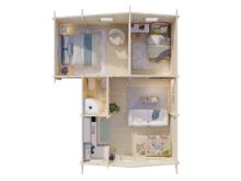 ZAHRADNÍ DOMEK Emily 39,2 m2 (4)