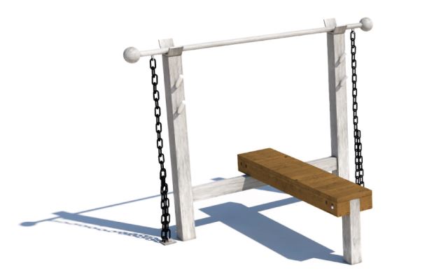 Workoutový prvek - Monkey's Bench lavice