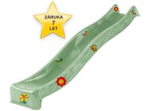 SKLUZAVKA Monkey´s Home Eko-Line s příp. na vodu pastel zelená 2,90 m 7 let záruka+dárek