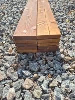 Plotovka dřevěná 18 x 95 x 800  mm - severský smrk, kvalita AB - finální nátěr Zlatý dub (1)