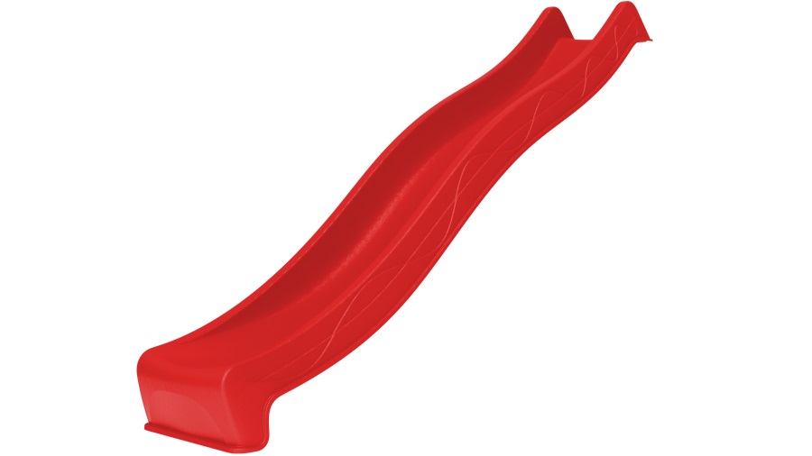 Skluzavka Monkey´s Home Eko-Line s přípojkou na vodu 290 cm - červená