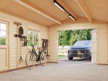 Garáž Roger 19,0 m2 s křídlovými dveřmi (1)