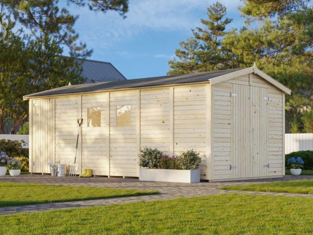 Zahradní domek DAN 14,7 m2 (7,1 + 7,1 m2)