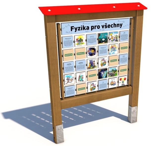 Monkeys Edukační panel Pexeso - Fyzika