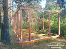 Základový rám na zemních vrutech včetně montáže (Andrea 7,5 m2) (2)