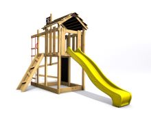 Dětské hřiště Monkey´s Home Malý pirát ZET se žlutou skluzavkou