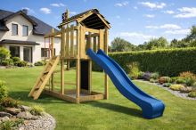 Dětské hřiště Monkey´s Home Malý pirát ZET s modrou skluzavkou