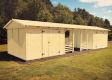 Zahradní altán Herold A 33110 (9,6 + 14,1 + 9,6 m2) (4)