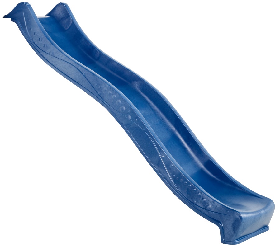 Skluzavka Monkey´s Home Eko-Line s přípojkou na vodu 220 cm - modrá