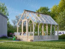 Zahradní domek Skleník Emilia 8,2 m2 (2)