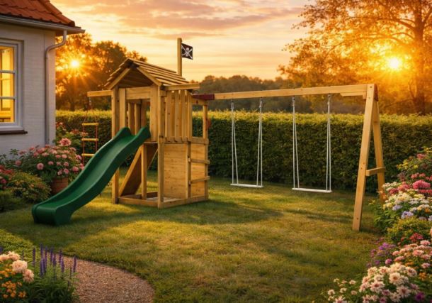 Dětské hřiště Monkey´s Home Malý pirát JIM