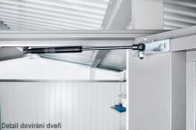 Biohort Zahradní domek PANORAMA P3, tmavě šedá metalíza (6)