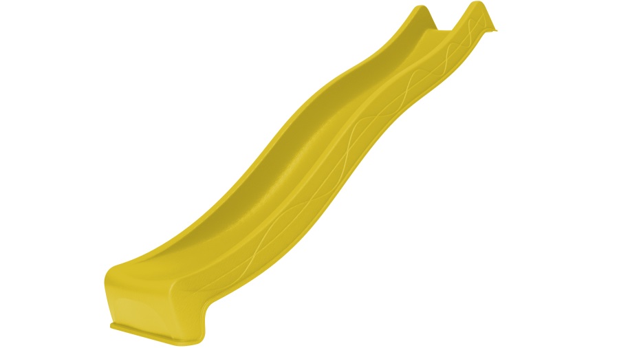 Skluzavka Monkey´s Home Eko-Line s přípojkou na vodu 290 cm - žlutá