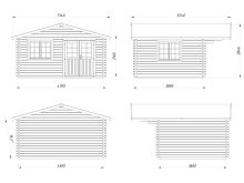 ZAHRADNÍ DOMEK Helena 15,1 m2 (3)