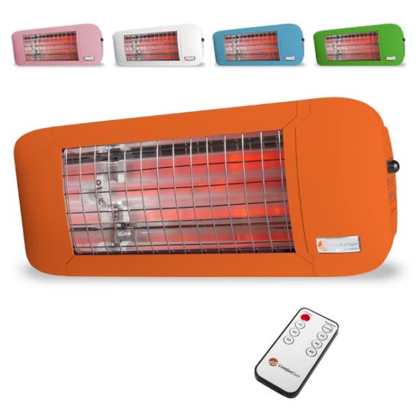 Knoch Infrarot-Technik Infrazářič ComfortSun24 Baby 750W časovač vypnutí - oranžový