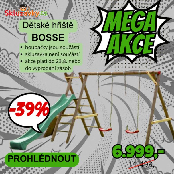 Dětské hřiště s houpačkou Imprest BOSSE