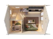 Zahradní domek KENDRA 18,4 m2 (4)