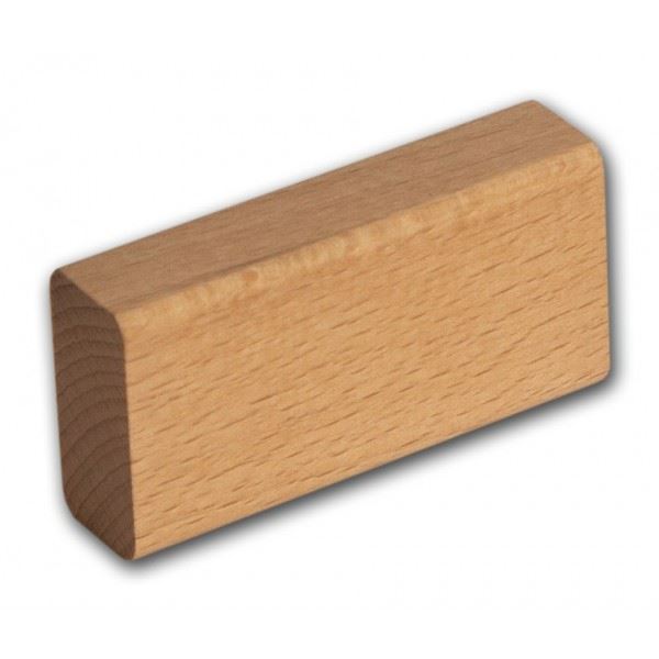 Dřevěná kostka velká deska 16,5x33x99mm