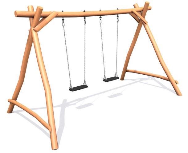 houpačka Duoswing II z akátu