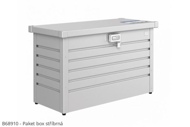 Biohort Box na balíky Paket-Box stříbrná metalíza