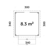 Prodejní stánek Lenna 8,3 m2 (2)