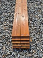 Plotovka dřevěná 26 x 120 x 1400  mm - severský smrk, kvalita AB - finální nátěr Zlatý dub (8)