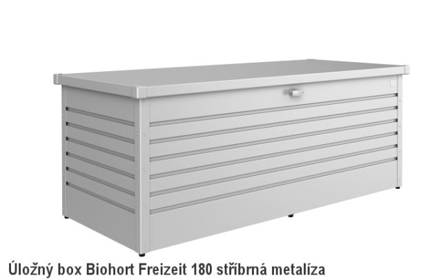 Biohort Úložný box FreizeitBox 180, stříbrná metalíza