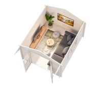 ZAHRADNÍ DOMEK Sally 10,2 m2 (5)