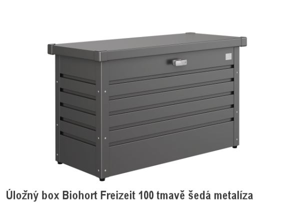 Biohort Úložný box FreizeitBox 100, tmavě šedá metalíza