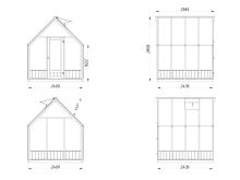 Zahradní domek Skleník Emilia 5,4 m2 (5)
