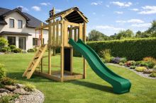 Dětské hřiště Monkey´s Home Malý pirát ZET se zelenou skluzavkou