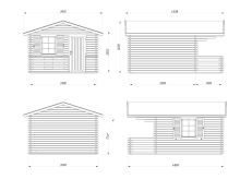 ZAHRADNÍ DOMEK Emma 10,4 + 4,2 m2 (3)