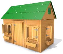 Monkey dětský domek - Henrieta - Zelená