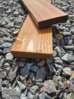 Plotovka dřevěná 26 x 120 x 2000  mm - severský smrk, kvalita AB - finální nátěr Zlatý dub (4)