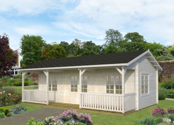 ZAHRADNÍ DOMEK Sandra 25,6 + 11,1 m2