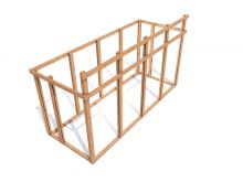 Zahradní domek HEROLD P4417c 7,2 m2 (4)