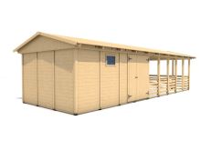 Zahradní altán Herold A3399 DX (14,1 + 17,4 m2) (2)