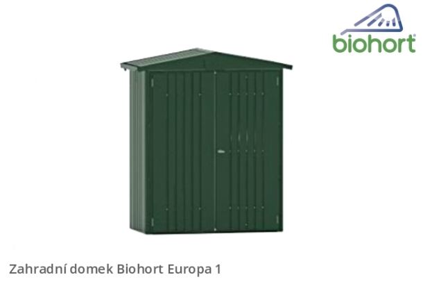 Biohort Zahradní domek EUROPA 1, tmavě zelená
