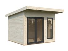 Zahradní domek Aurelia 8,4  m2 (hliníková okna a dveře) (1)
