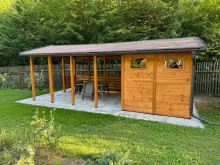 Zahradní altán Herold A3366 BX (7,2 + 13,9 m2) (4)