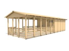 Zahradní altán Herold A3399 DX (14,1 + 17,4 m2) (1)